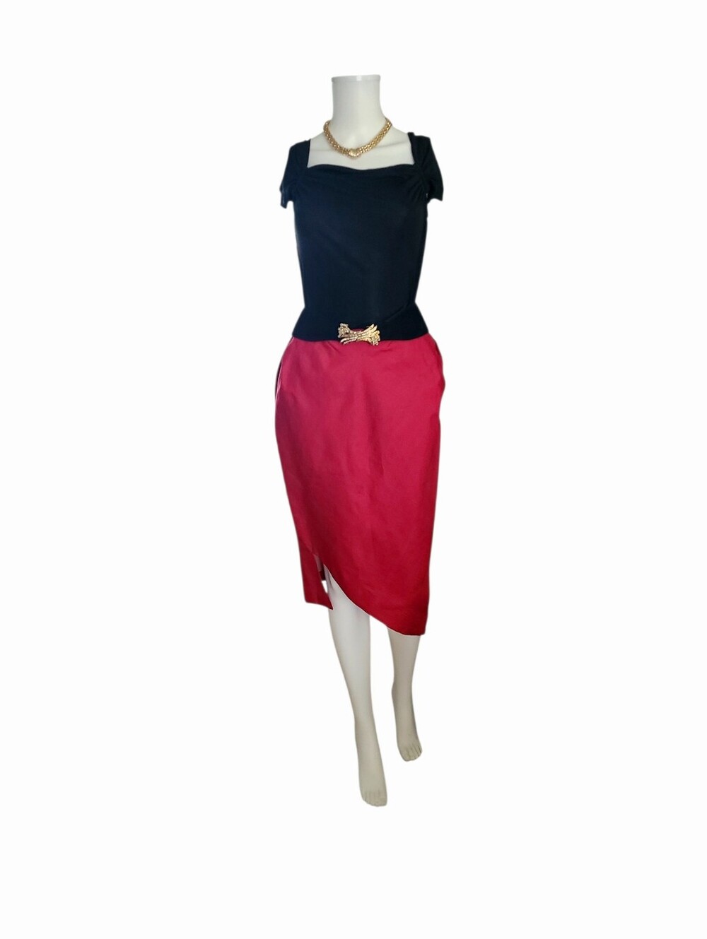 NWT Roland Mouret Silk Asymmetrical Skirt